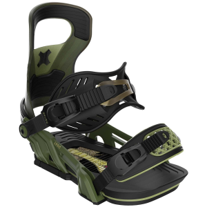 Bent Metal Logic Snowboard Bindings 2025 in Green size Medium