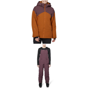 Women's Flylow Sarah Jacket 2024 - X-Large Pink Package (XL) + X-Large Shell in Black size Xl/Xl | Polyester