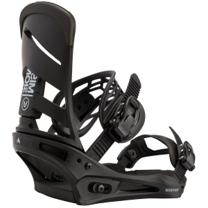 Burton Mission Snowboard Bindings 2026 in Black size Medium | Aluminum