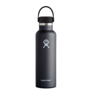 Hydro Flask 21oz Standard Mouth Water Bottle 2025 in Black