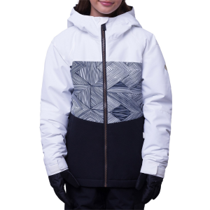 Kid's 686 Athena Insulated Jacket Girls' 2024 in White size X-Large
