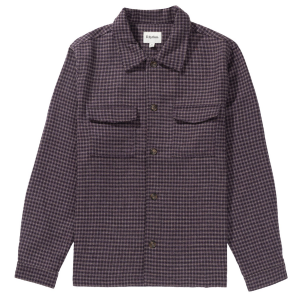 Rhythm Criss Overshirt Men's 2024 Purple size Medium | Wool/Polyester