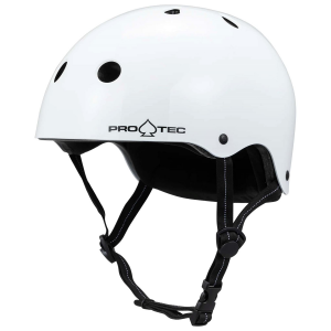 Pro-Tec Low Pro Skateboard Helmet 2026 in White size X-Small/Small