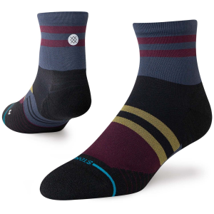 Women's Stance So Sporty Light Quarter Socks 2024 in Black size Medium | Nylon/Cotton/Elastane