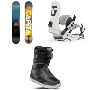 CAPiTA Defenders Of Awesome Snowboard 2025 - 155W Package (155W cm) + S Mens in Blue size 155W/S | Plastic