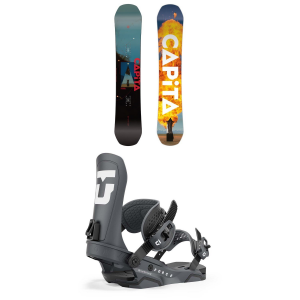 CAPiTA Defenders Of Awesome Snowboard 2025 - 155W Package (155W cm) + S Mens in Blue size 155W/S | Plastic