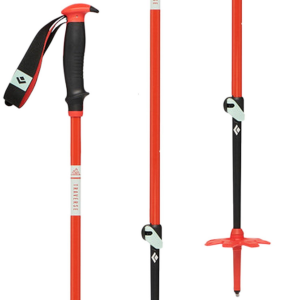 Black Diamond Traverse Ski Poles 2025 size 90-140 | Aluminum/Rubber