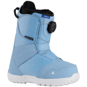 Kid's Burton Smalls BOA Snowboard Boots 2026 in Blue size 5K