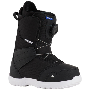 Kid's Burton Smalls BOA Snowboard Boots 2026 in Black size 4K