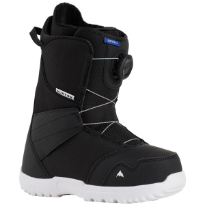 Kid's Burton Smalls BOA Snowboard Boots 2026 in Black size 7K