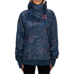 Women's 686 Bonded Fleece Pullover Hoodie in Blue size X-Small | Polyester