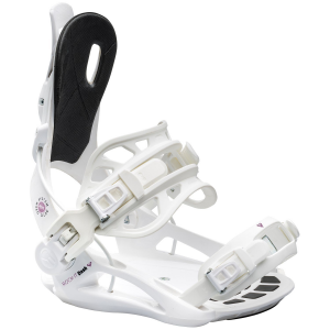 Women's Roxy Rock-It Dash Snowboard Bindings 2025 in White size Small/Medium
