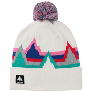 Kid's Burton Recycled Echo Lake Beanie Hat 2025 in White | Polyester