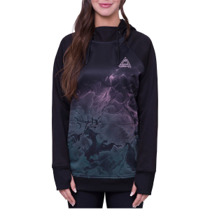 Women's 686 Bonded Fleece Pullover Hoodie 2024 in Black size Small | Polyester