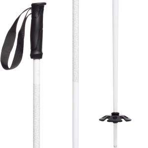 evo Refract Ski Poles 2026 in White size 125 | Nylon/Aluminum/Rubber