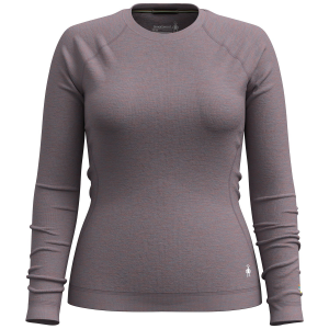 Women's Smartwool Classic Thermal Base Layer Crew Top 2026 in Brown size X-Large
