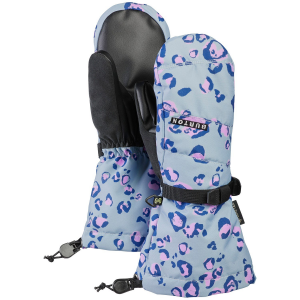 Kid's Burton GORE-TEX Mittens 2025 in Blue size Large | Leather
