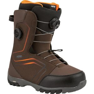 Nitro Sentinel Boa Snowboard Boots 2025 in Brown size 11.5 | Rubber