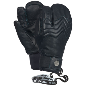 Oyuki Pep GORE-TEX Trigger Mitts 2025 in Black size Medium | Leather