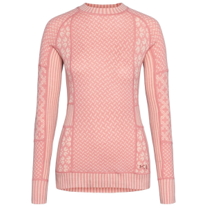 Women's Kari Traa Smekker Long-Sleeve Top 2025 in Pink size Small | Wool/Micron