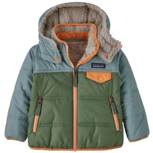 Kid's Patagonia Reversible Tribbles Hoodie Toddlers' 2025 in Green size 3 | Polyester