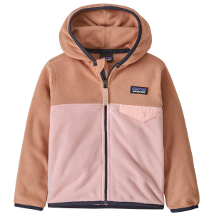 Kid's Patagonia Micro D Snap-T Jacket Toddlers' 2025 in Pink size 4 | Nylon/Spandex/Polyester