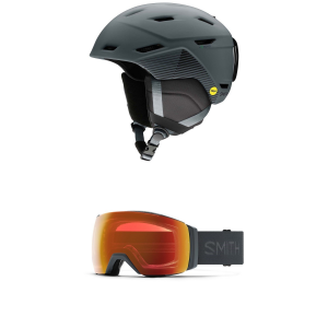 Smith Mission MIPS Helmet 2025 - Large Package (L) + Any, Men's in Blue
