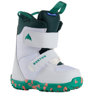 Kid's Burton Mini Grom Snowboard Boots 2026 in White size 12C