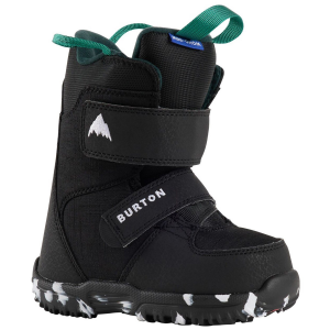 Kid's Burton Mini Grom Snowboard Boots 2026 in Black size 10C