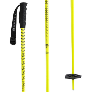 Black Crows Meta Ski Poles 2026 in Yellow size 110 | Aluminum/Rubber