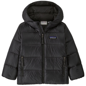 Kid's Patagonia Hi-Loft Down Sweater Hoodie Toddlers' 2025 in Black size 12M-18M | Nylon/Spandex/Polyester