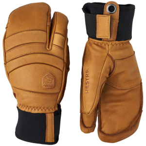 Hestra Fall Line 3-Finger Mittens 2026 in Brown size 7 | Polyester/Neoprene