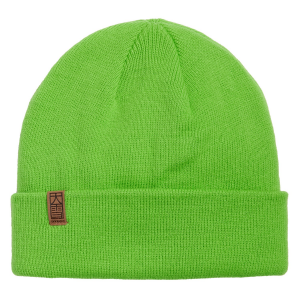 Oyuki Minato Beanie Hat 2025 in Green | Acrylic/Suede