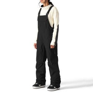Women's 686 Magic 20K Bibs 2025 in Black size X-Small