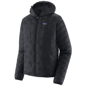 Patagonia Micro Puff Hoodie Men's 2026 in Black size Small | Nylon/Polyester