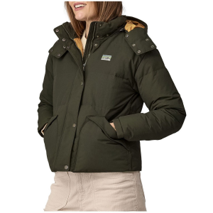 Women's Patagonia Downdrift Jacket 2024 in Green size X-Small | Nylon/Plastic
