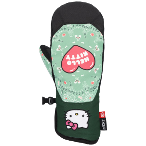 Women's 686 Revel Mittens 2025 in Green size Large