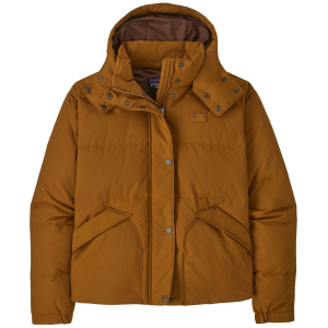 Women's Patagonia Downdrift Jacket 2024 in Brown size Medium | Nylon/Plastic
