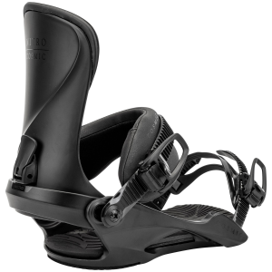 Women's Nitro Cosmic Snowboard Bindings 2025 in Black size Small/Medium | Aluminum