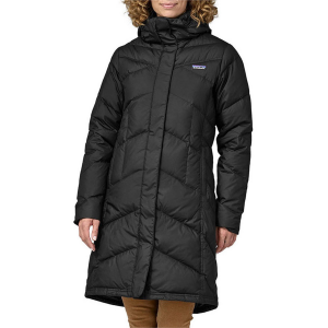 Women's Patagonia Down With It Parka Jacket 2025 in Black size Medium | Polyester