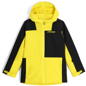 Kid's Spyder Slash Jacket Boys' 2025 in Yellow size 12 | Polyester