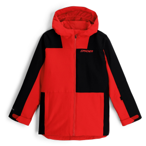 Kid's Spyder Slash Jacket Boys' 2025 in Red size 14 | Polyester