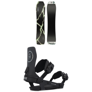 Ride Superpig Snowboard 2025 - 151 Package (151 cm) + M Mens in White size 151/M | Aluminum