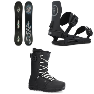 Ride Algorythm Snowboard 2025 - 147 Package (147 cm) + M Mens size 147/M | Nylon/Aluminum/Bamboo