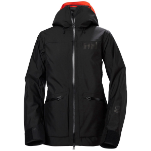 Women's Helly Hansen Powderqueen 3.0 Jacket 2025 in Black size Large | Polyester
