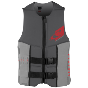 O'Neill Assault LS USCG Wakeboard Vest 2024 in Gray size Small | Neoprene
