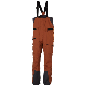 Helly Hansen SOGN Bib Shell Pants 2025 in Brown size Small