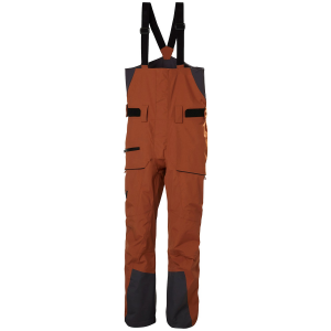 Helly Hansen SOGN Bib Shell Pants 2025 in Brown size Large