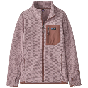 Kid's Patagonia R1 Air Full-Zip Jacket 2025 in Purple size X-Large | Polyester