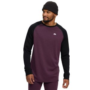 evo Heavyweight Wool Crew Top Men's 2025 in Purple size X-Small